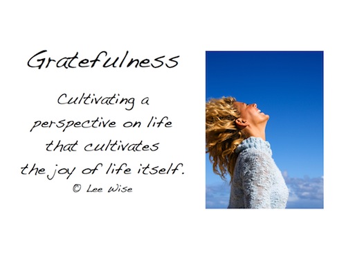 Cultivating Gratefulness