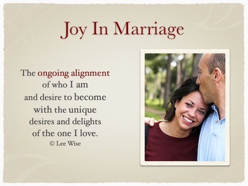 Joy In Marriage