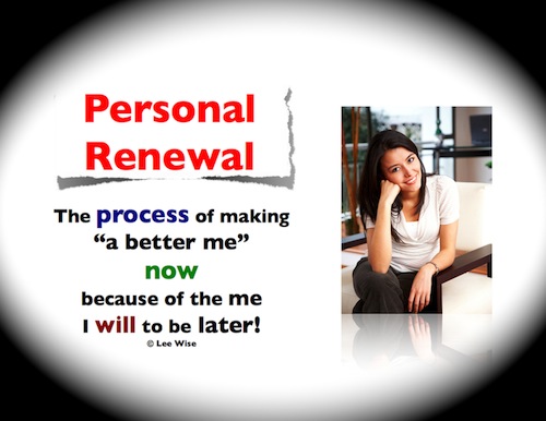 On Personal Renewal