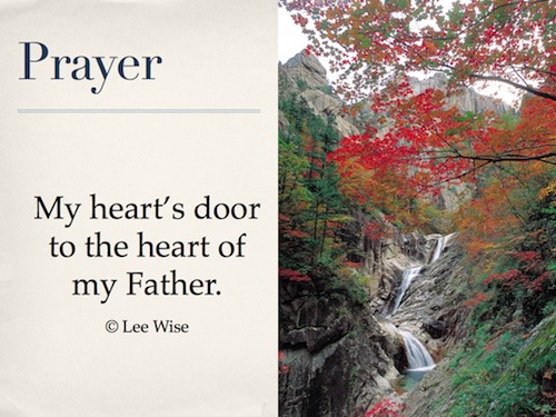 Prayer My Heart's Door