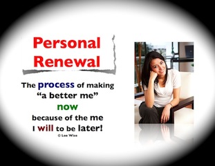 On Personal Renewal Now